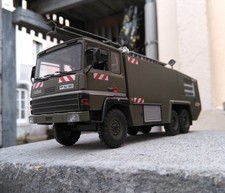 Véhicule Mousse Aéroport pompiers armée de l'air Renault Thomas Sides 1/43