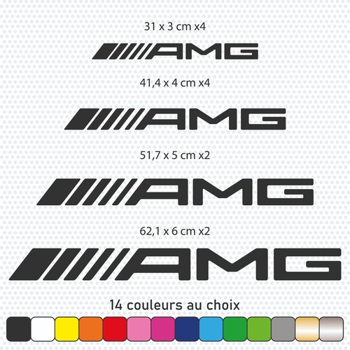 Amg stickers vinyles - 12,