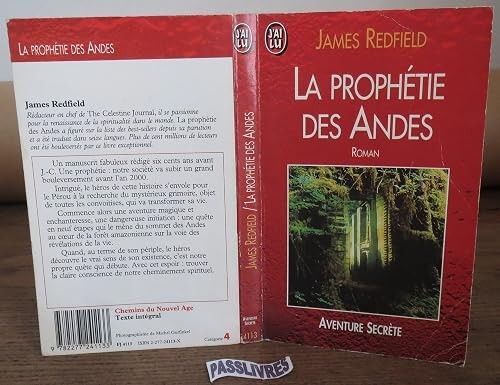 Prophétie des andes - andes,