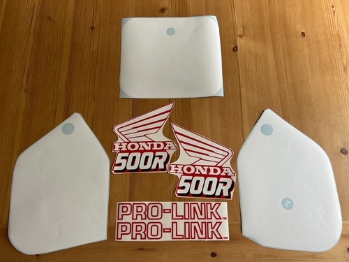 Honda 500 1989 - 500, stickers