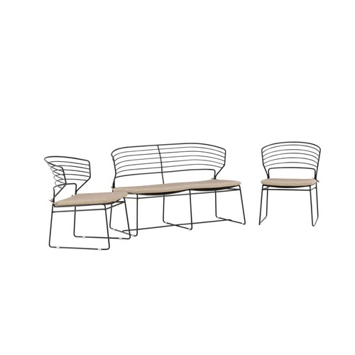 Salon jardin métal - salon,