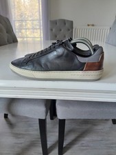 BASKETS BERLUTI CUIR NOIR MARRON