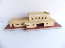 JEP HO MAQUETTE EN BOIS BATIMENT GARE JEP VILLE