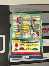 Artset Flyers Marquee Dip Switch Super Sidekicks 2 Neo Geo Mvs Snk Arcade NeoGeo
