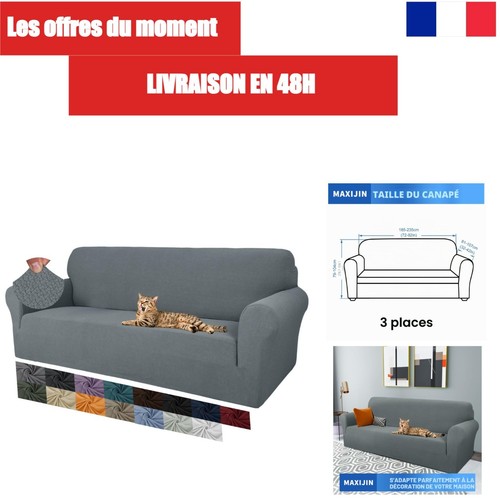 Maxijin housse canapé 3 - housse,