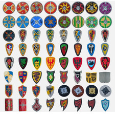 Playmobil - pièce de rechange -boucliers médiévaux chevalier viking -  T01 -