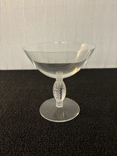 Coupe à champagne modèle Fontainebleau en cristal Lalique