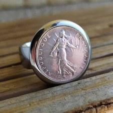 Bague Pièce de monnaie -