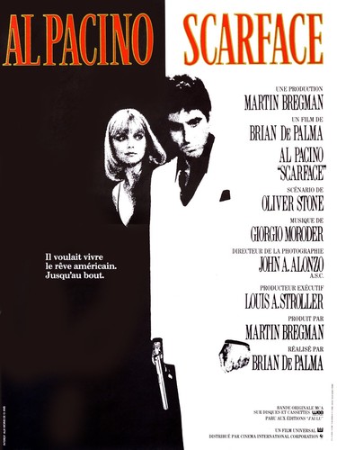 Scarface pacino repro - scarface,, pacino,