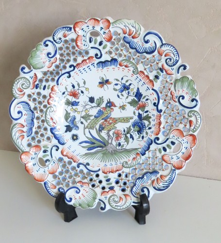 Assiette decorative vieux - assiette,