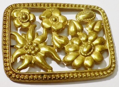 Broche bijou vintage ancienne - broche,