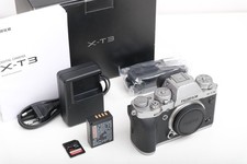 Fujifilm X-T3 Silver appareil photo mirrorless camera Fuji XT-3 argent