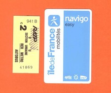 Lot : Ancien ticket Métro