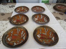 Ensemble de 6 assiettes plates