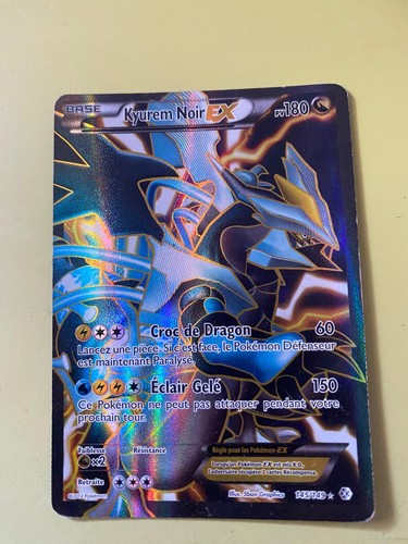 Carte pokémon kyurem noir - pokémon,