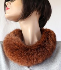 Fourrure Écharpe Renard Bleu