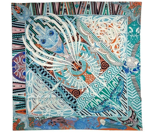 écharpe hermes carre - Écharpe, 90