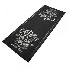 Tapis environnemental pour moto Biketek Garage Mat Café Racer Custom noir blanc