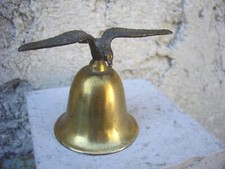 Cloche Métal Doré à Décors