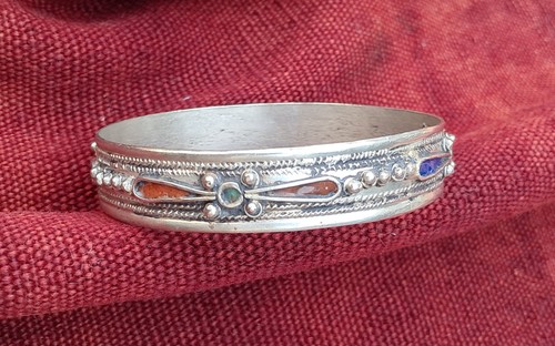Bracelet berbère argent - bracelet, en