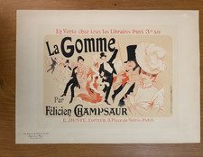 Jules CHERET : La Gomme