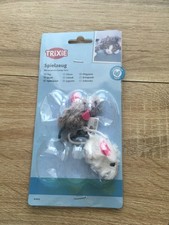 2 jouets souris peluche pour