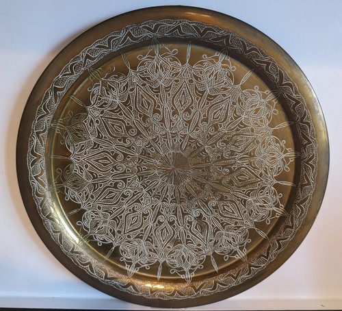 Grand plat marocain décor - grand,