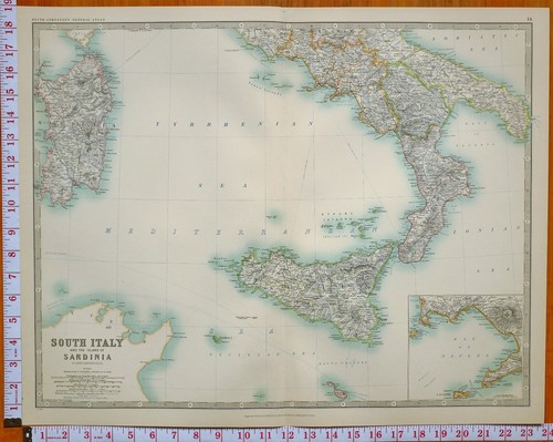 1900 grande carte antique - grande,