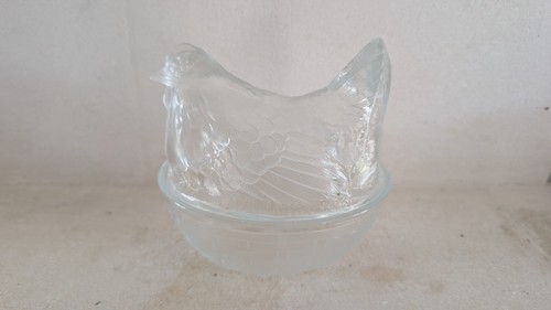 Pot ancien verre - pot, en