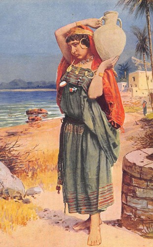 Cpa algerie porteuse eau - algerie,