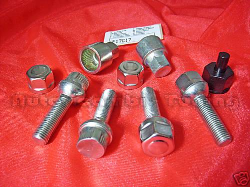 Boulons antivol roues - antivol,