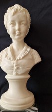 STATUETTE SCULPTURE BUSTE  enfant d'après Houdon 21 cm Tbe