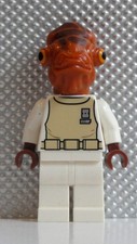 LEGO STAR WARS sw0247 Amiral Ackbar imprimés couleur claire (figurine minifig)