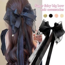 Barrette À Grand Nœud Pince