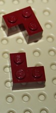 Lego Star Wars Dark Red Brick Corner ref 2357 set 8759 7961 8092 10240 7665 7964