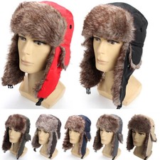Chapeau De Ski Russe Imperméable Et Chaud Avec Rabat D'oreille Pour Hommes  /