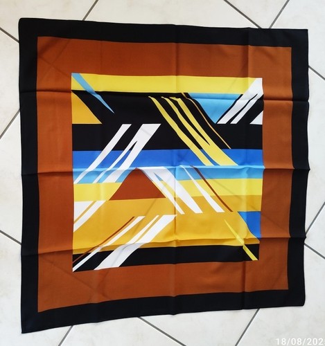 Foulard carre motif - foulard, abstrait