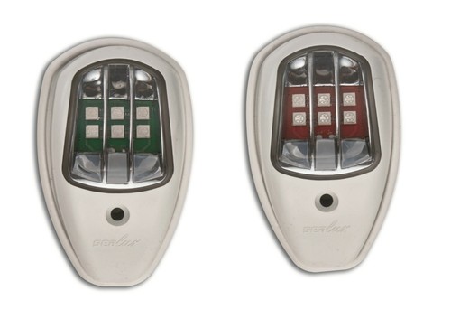 White port starboard 12v - white,