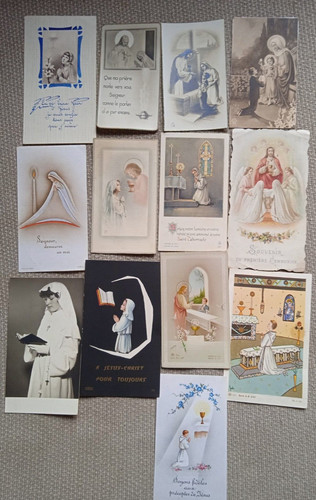 Lot images pieuses avec - images,