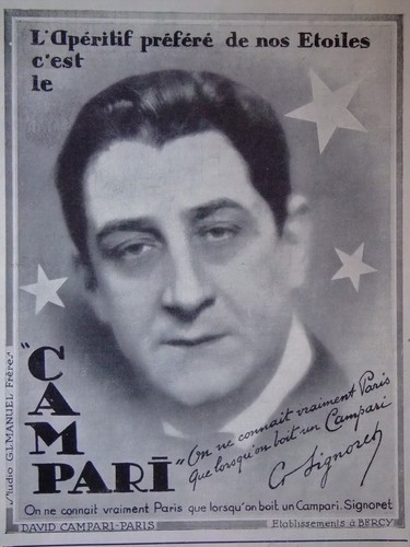 Publicité presse 1928 campari - presse,