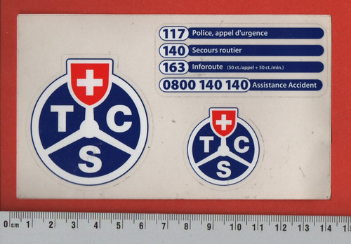 Tcs touring club suisse - club,