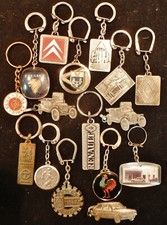 Lot PORTE CLÉS GARAGE AUTO