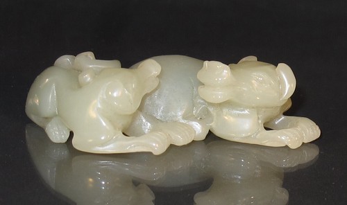 Statue jade chinois - statue,