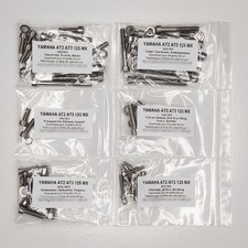 YAMAHA AT2 AT3 MX 125 1972-1973 vis BTR inox moteur complet AT2M AT3M