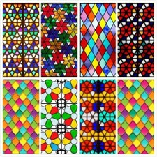 Autocollant Vitrail Verre