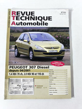 Revue technique automobile Peugeot 307 diesel 1.4 HDi 70 ch 2.0 HDI 90 110 ch