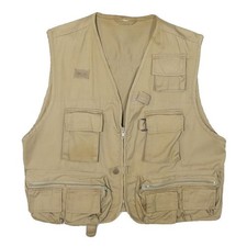 Veste Gilet Beige Mélange De