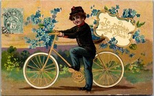 Carte fantaisie facteur et son