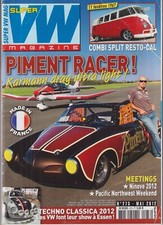 SUPER VW MAGAZINE N°273 COMBI SPLIT RESTO-CAL / KARMANN DRAG / MINOVE 2012