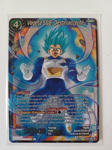 Carte dragon ball super vegeta - dragon,